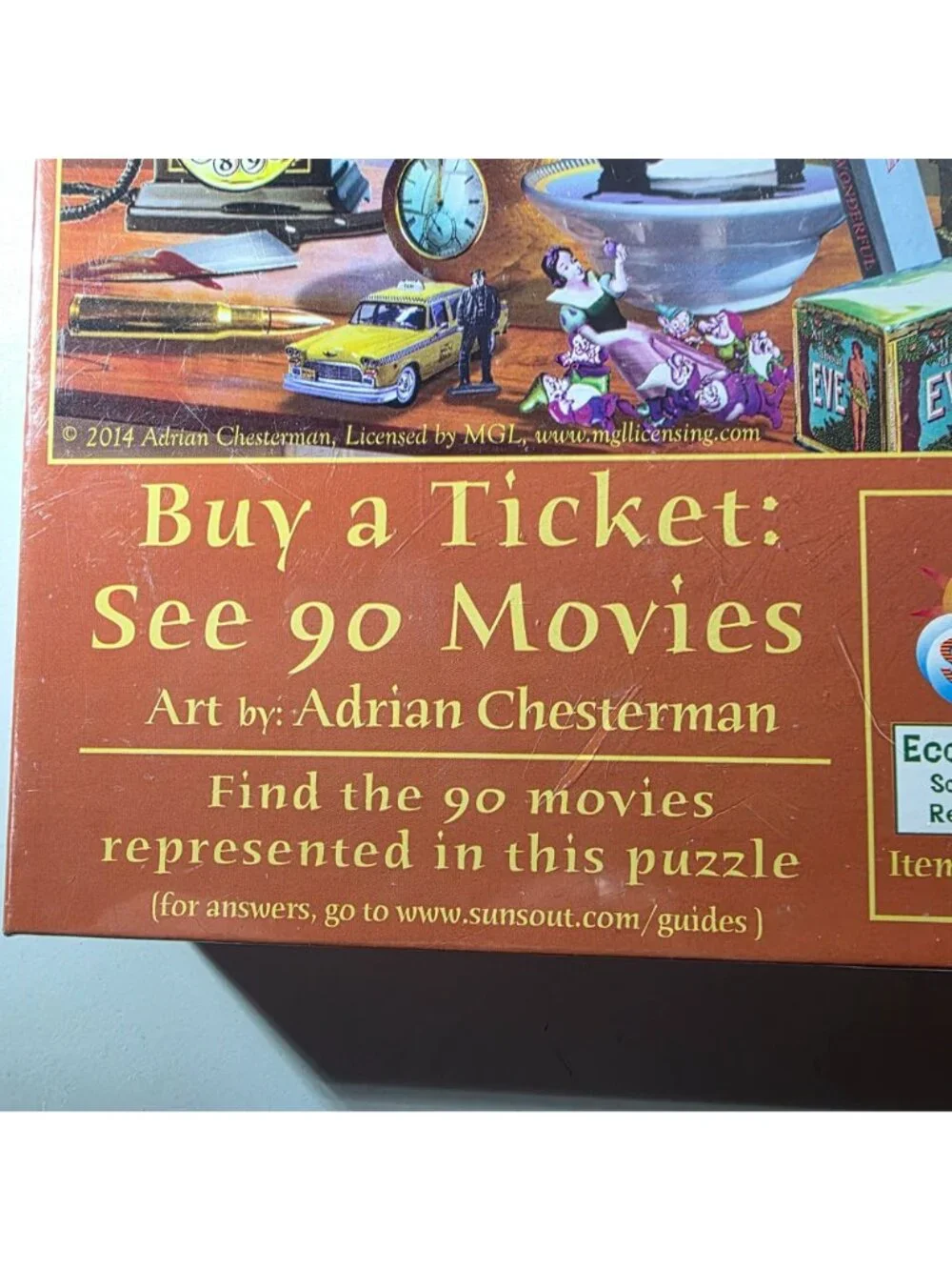 Jigsaw Puzzle Buy A Ticket thousand Piece Adrian Chesterman 20